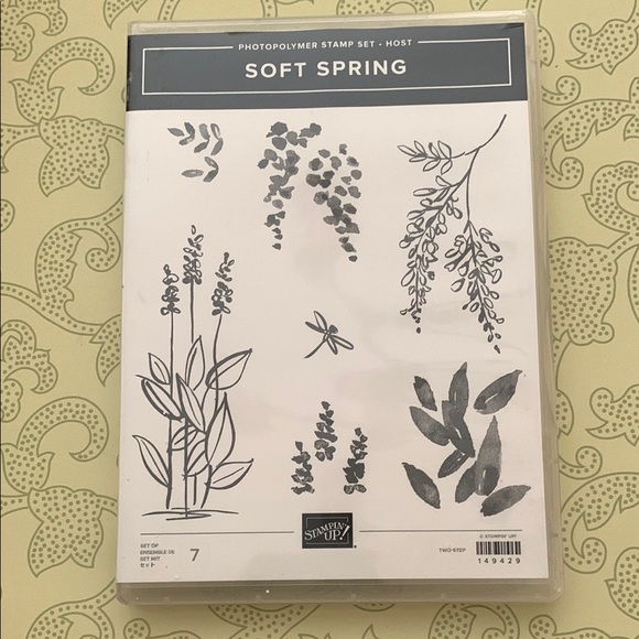 Other - Stampin' Up! Soft Spring Photopolymer Stamp Set